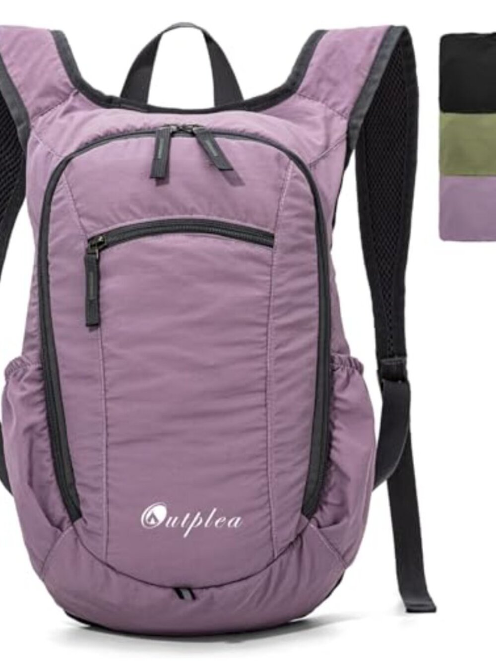 Foldable Hiking Backpack 15L Ultralight Ripstop Nylon Daypack Travel